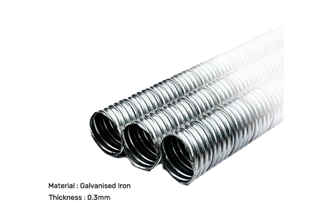 Corrugated GI Duct Round